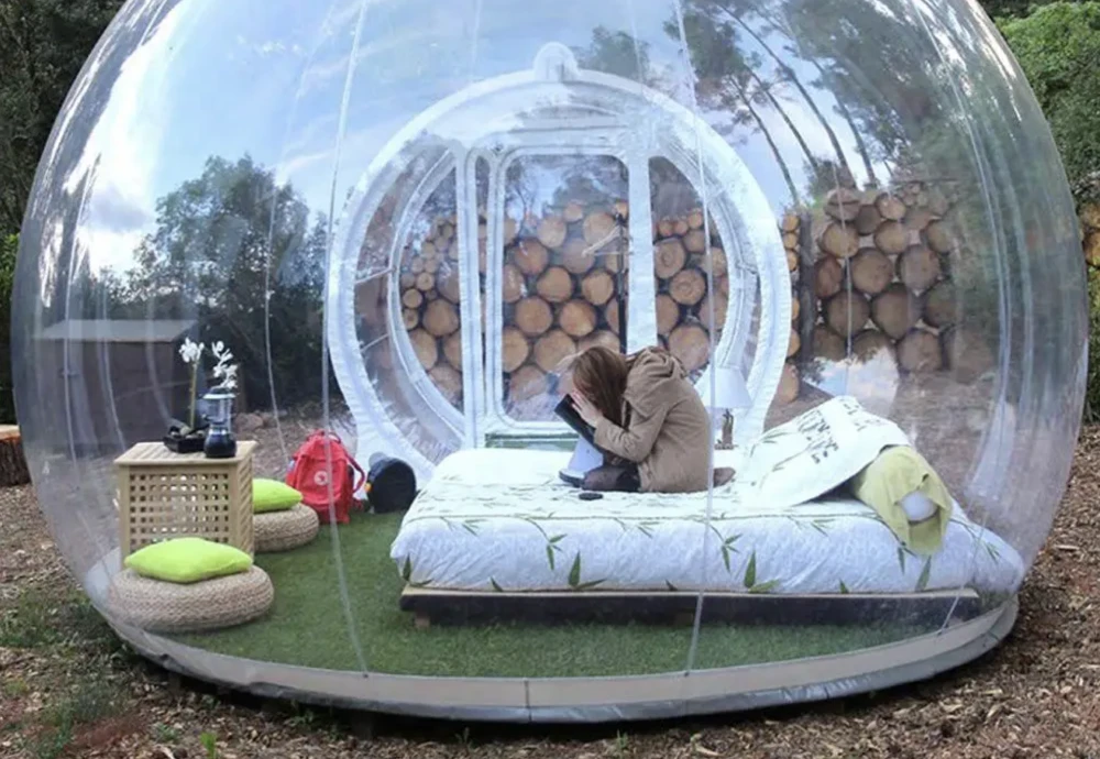 how to make your own bubble tent